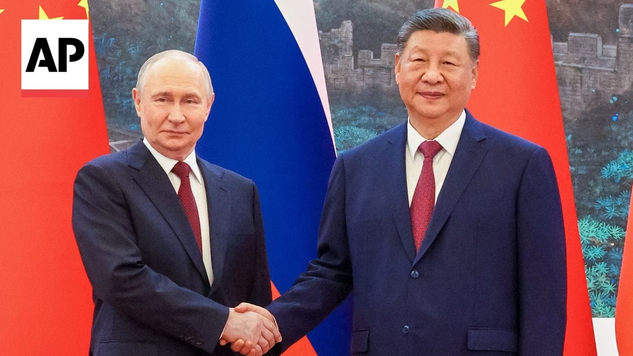 Putin holds talks with Xi in China and praises bilateral cooperation