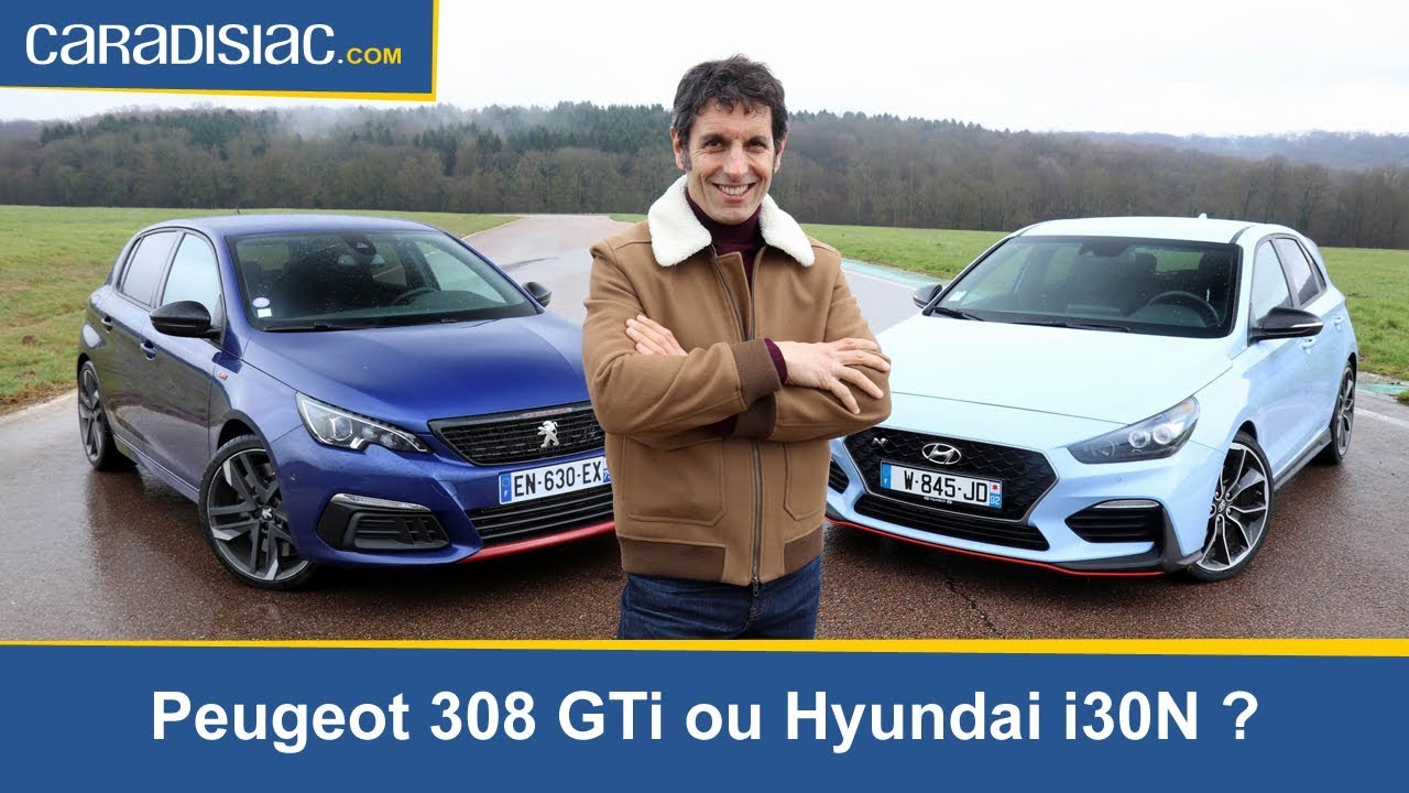 Peugeot 308 GTi vs Hyundai i30N : l'avis de Soheil Ayari