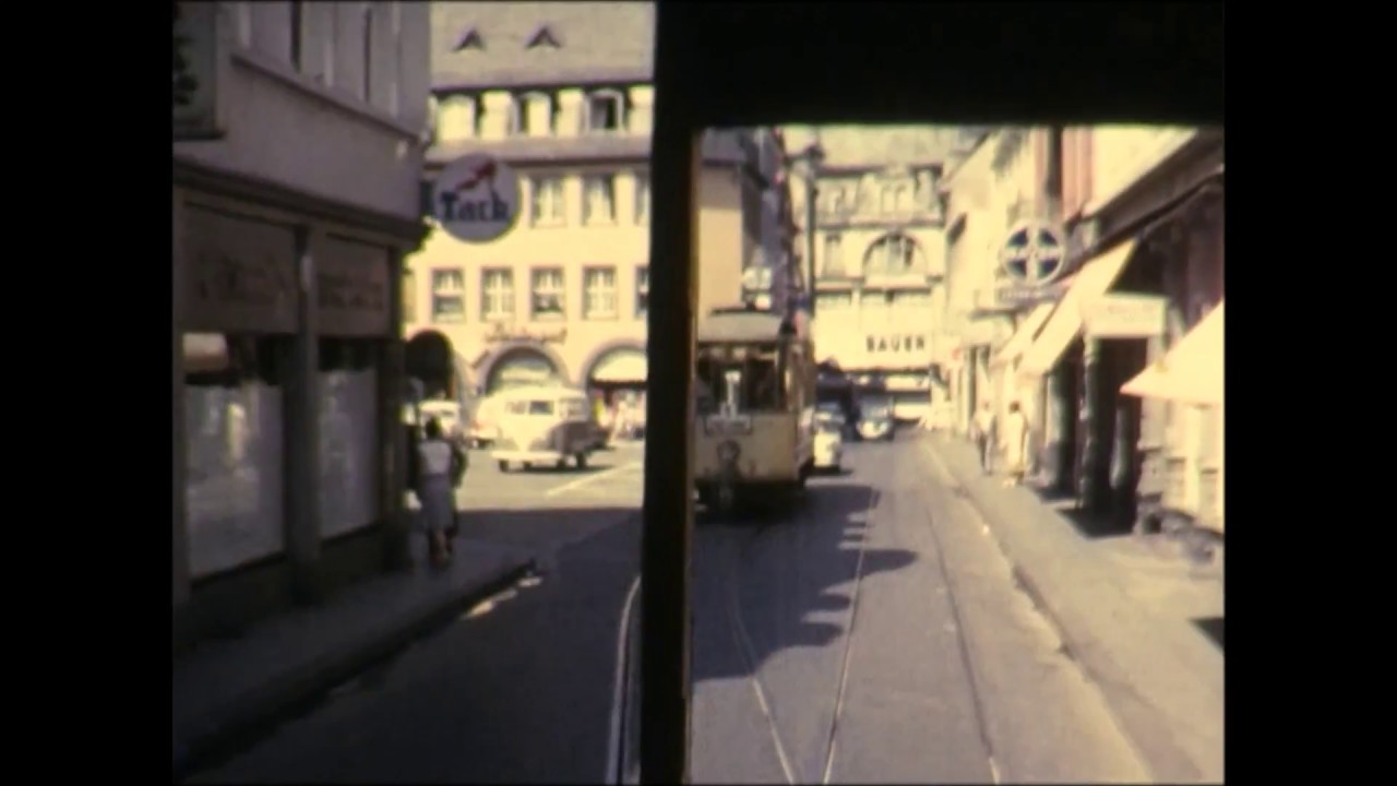 Koblenz  Straßenbahn 1967
