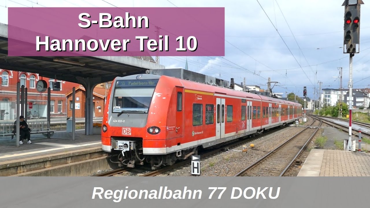 RB77: Durch NRW: S-Bahn Hannover DOKU Teil 10: Mitfahrt S5 Bad Pyrmont - Paderborn Hbf (2022)
