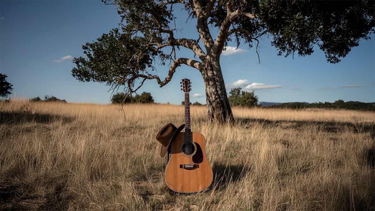 Country Blues Acoustic Guitar Backing Track In A Minor