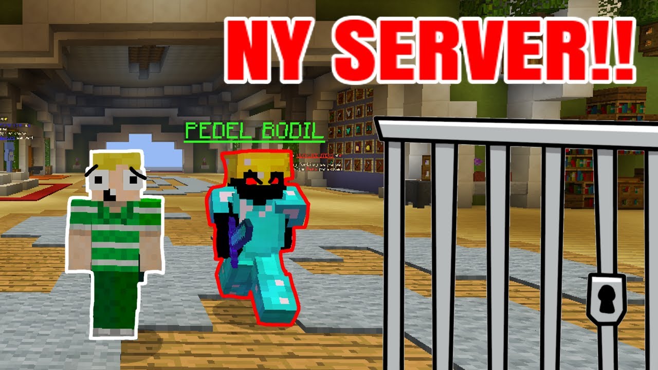 &Aring;BNER NY MINECRAFT SERVER!