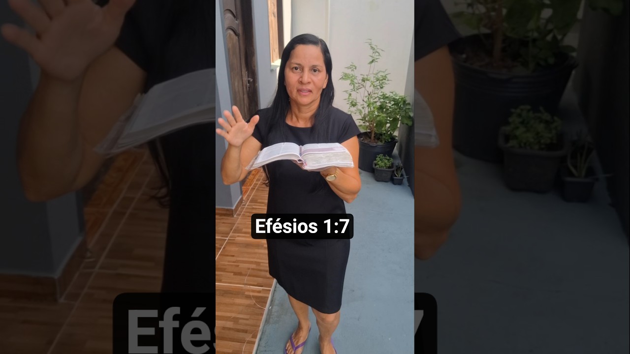 Ef&eacute;sios 1:7 #palavradedeus #palavraquesalva #divinasrevela&ccedil;&otilde;es