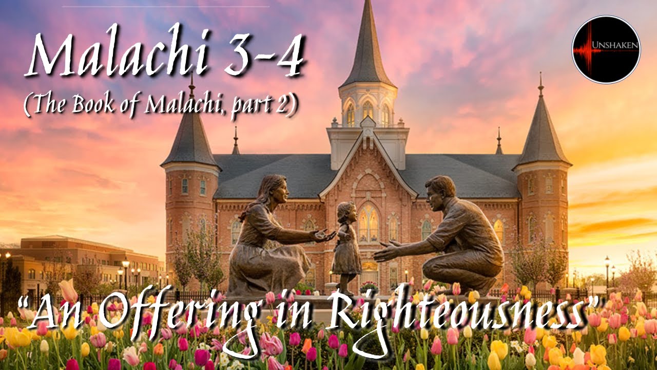 Come Follow Me - Malachi part 2 (Mal. 3-4): 