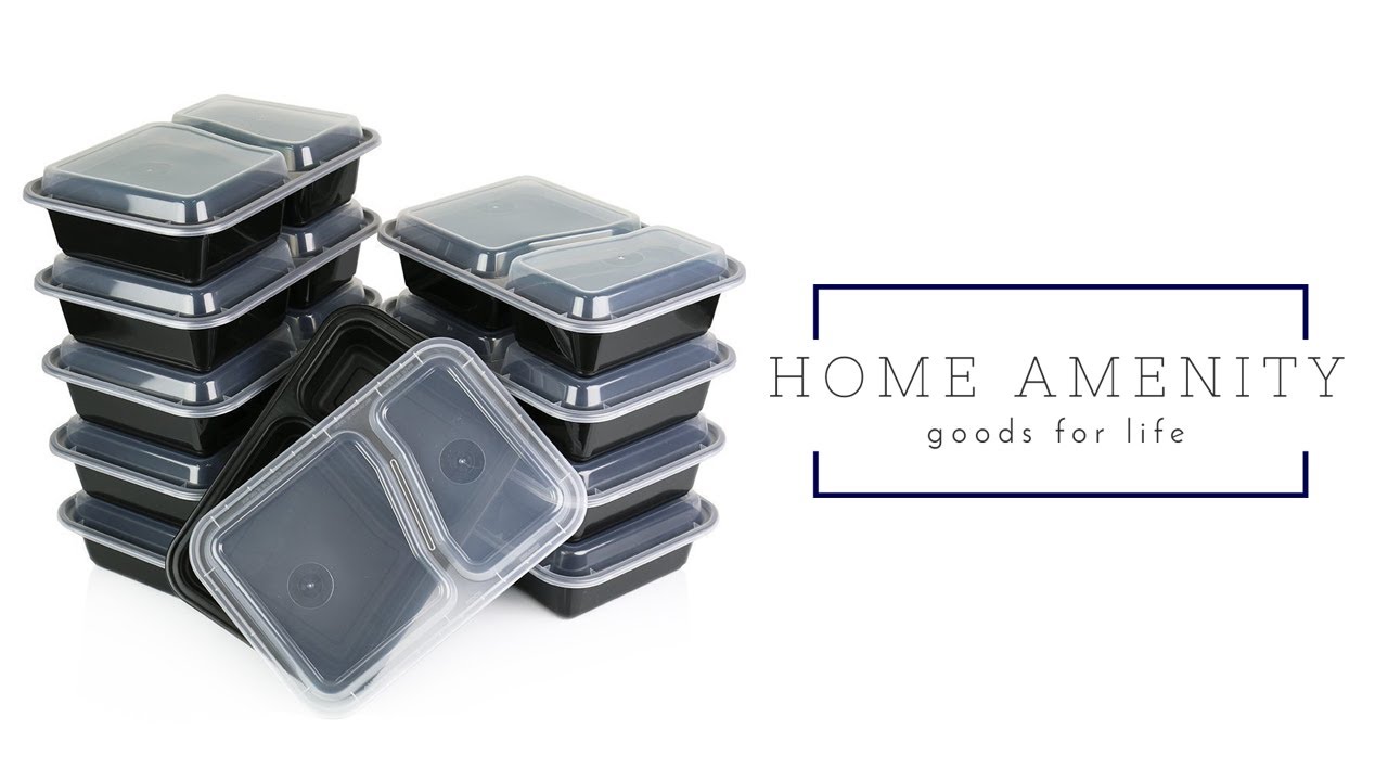 10 Pack of BPA-Free Meal Prep Container on Amazon - Home Amenity