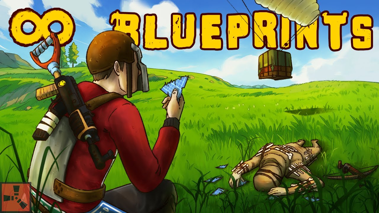 Я монополизировал фрагменты чертежей в одиночку на RUST - (Принудительное стирание)