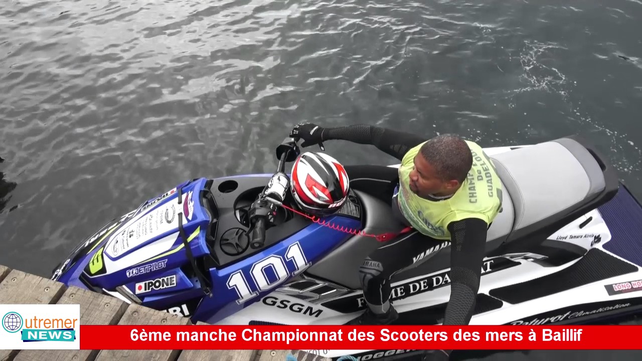 [Vidéo]GUADELOUPE. 6ème manche du championnat des scooters des mers à Baillif.