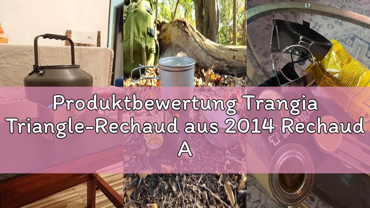 Produktbewertung Trangia Triangle-Rechaud aus 2014 Rechaud Alkohol