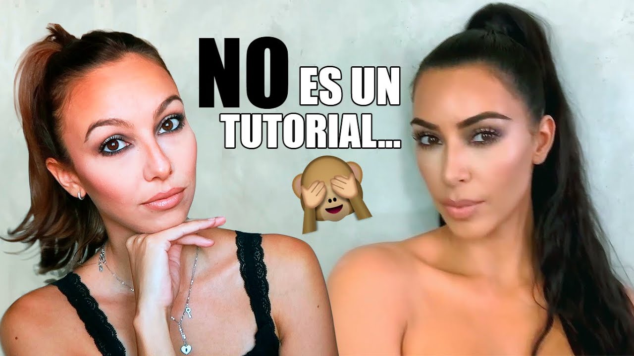 SIGO UN TUTORIAL DE KIM KARDASHIAN Y ESTE ES EL RESULTADO 😅 | Meri Bu
