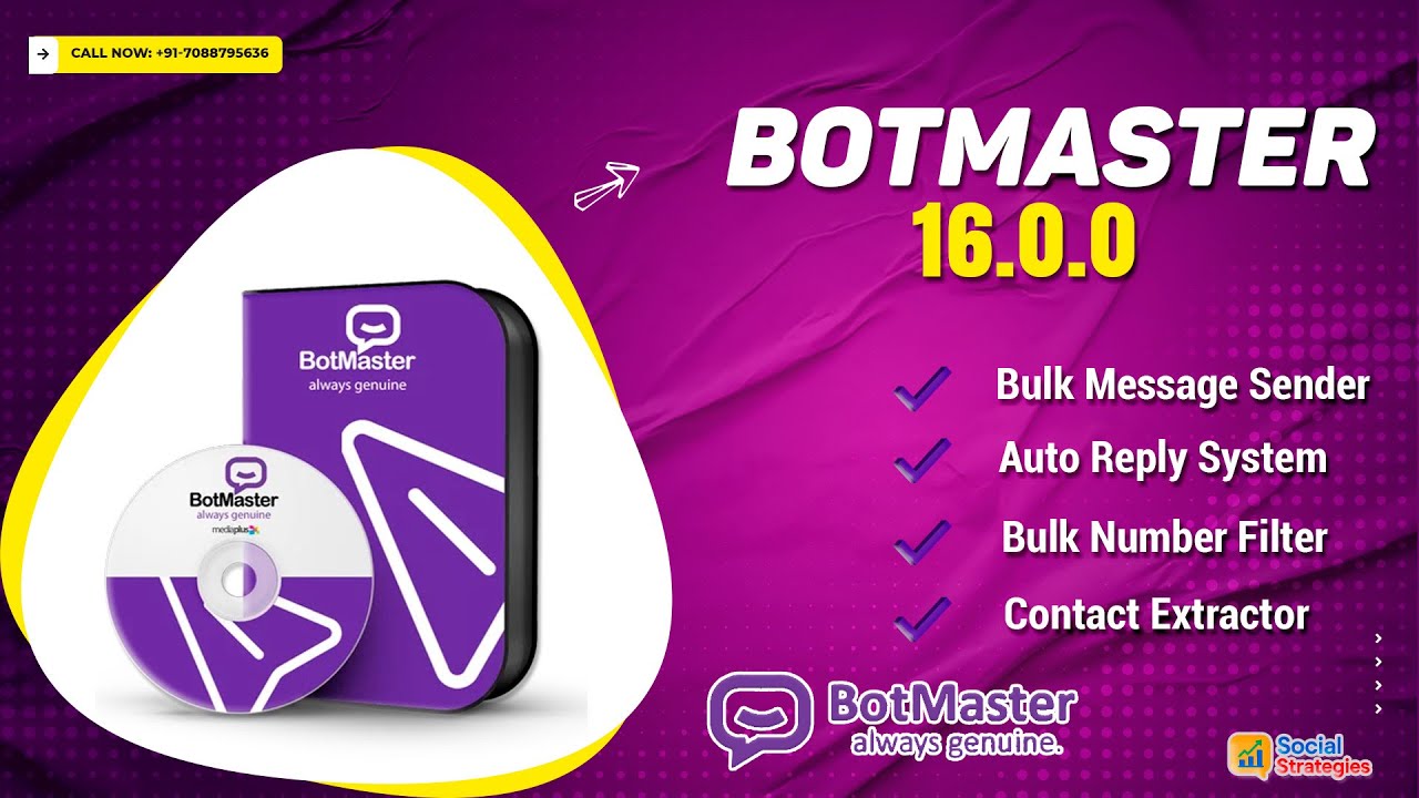 BotMaster new version 2026 | Bulk Sender Tool | whatsapp marketing software free download