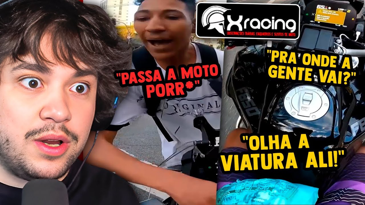 ELES ROUBARAM A MOTO E CONTINUARAM GRAVANDO! - XRACING