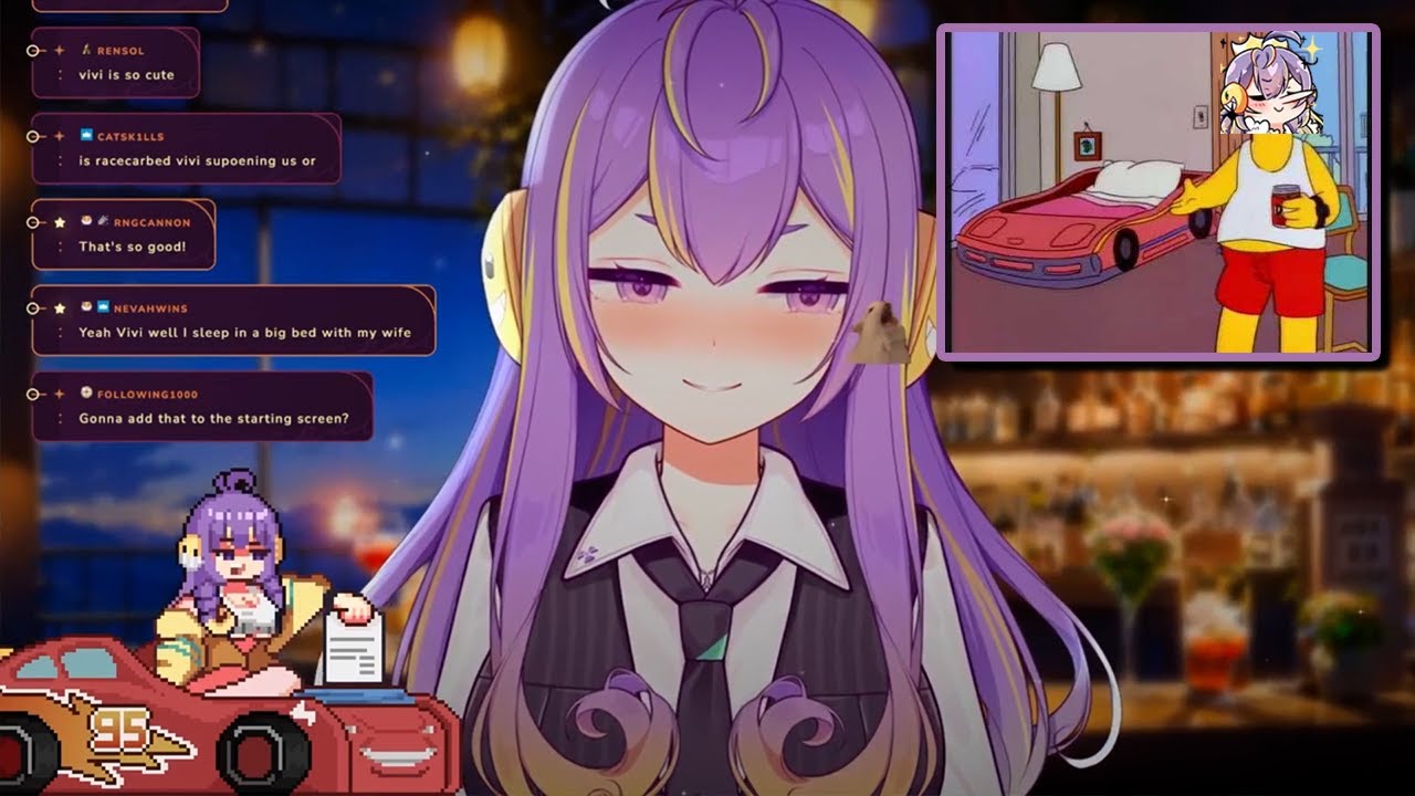 Vivi sleeps in a Race Car Bed | vividlyVIVI