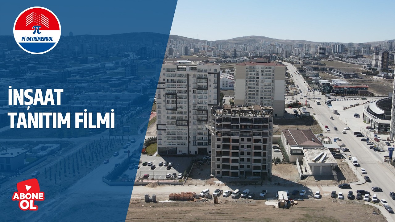 İnşaat Projeleri İçin Profesyonel Tanıtım Filmi | PI Gayrimenkul I Blue Medya