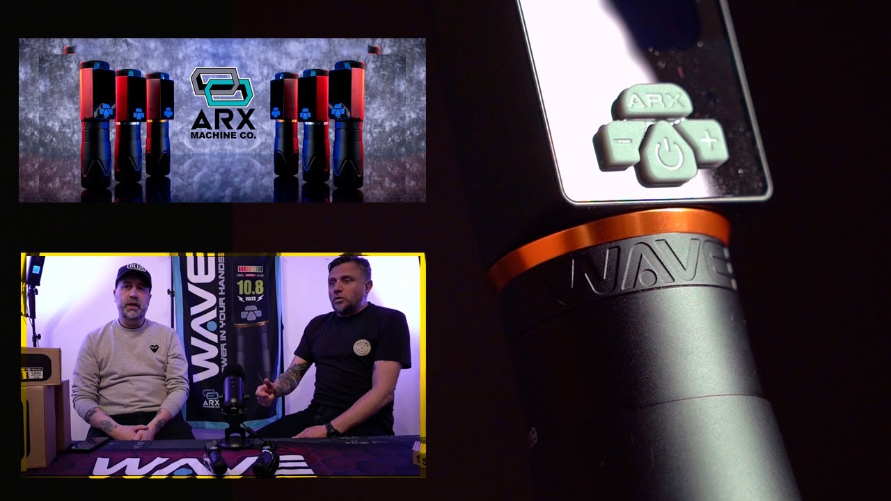 Resumen Presentación ARX Tattoo Machine - Wave Premium Pack