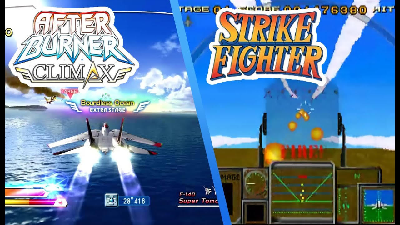 アフターバーナークライマックスのBGMをストライクファイターにしてみた　/　Play After Burner Climax with Strike Fighter BGM
