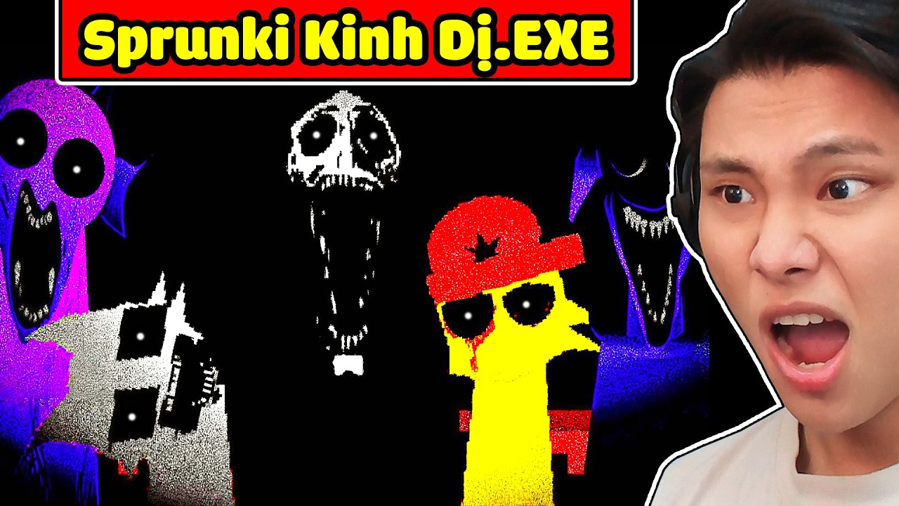 SPRUNKI KINH DỊ.EXE SẼ LÀM BẠN DẤM ĐÀI😈💦JAYGRAY SỢ HÃI CỰC MẠNH INCREDIBOX SPRUNKI VIRUS EXE PHÁ HỦY