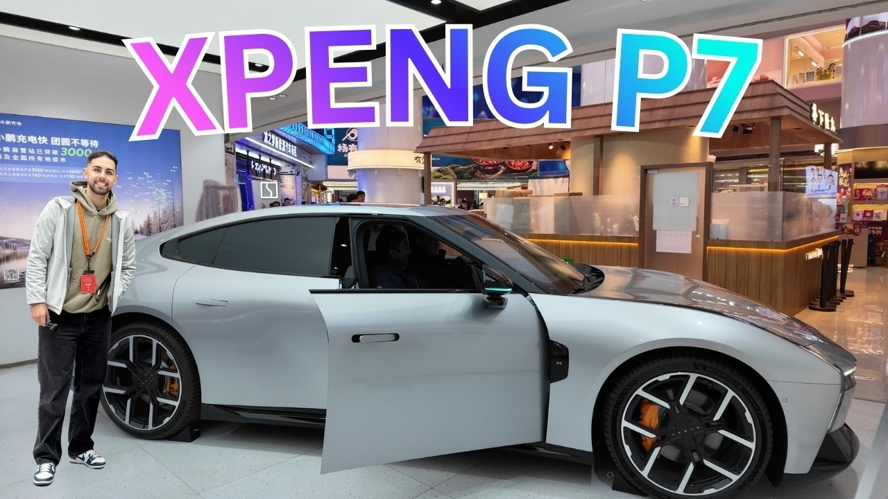 Этот XPENG великолепен! Новый XPENG P7 — краткий обзор.