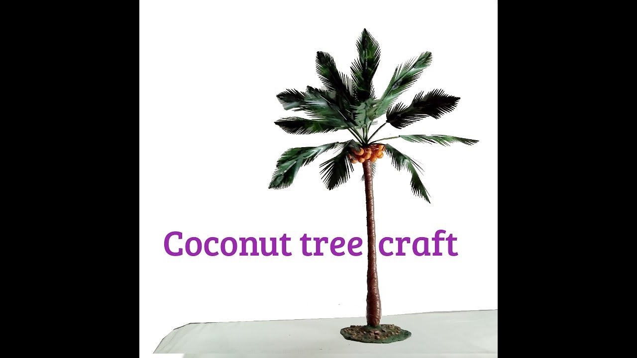 How to make Coconut Tree with X ray sheet