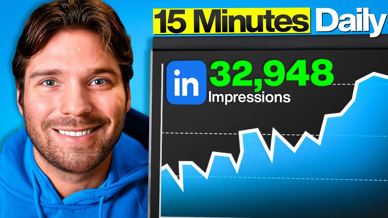 Too Busy for LinkedIn? Copy this 15-Minute Growth Routine