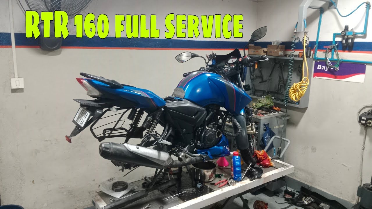 RTR 160 full service 😭 বহুৎ খরচা হয়ে গেল