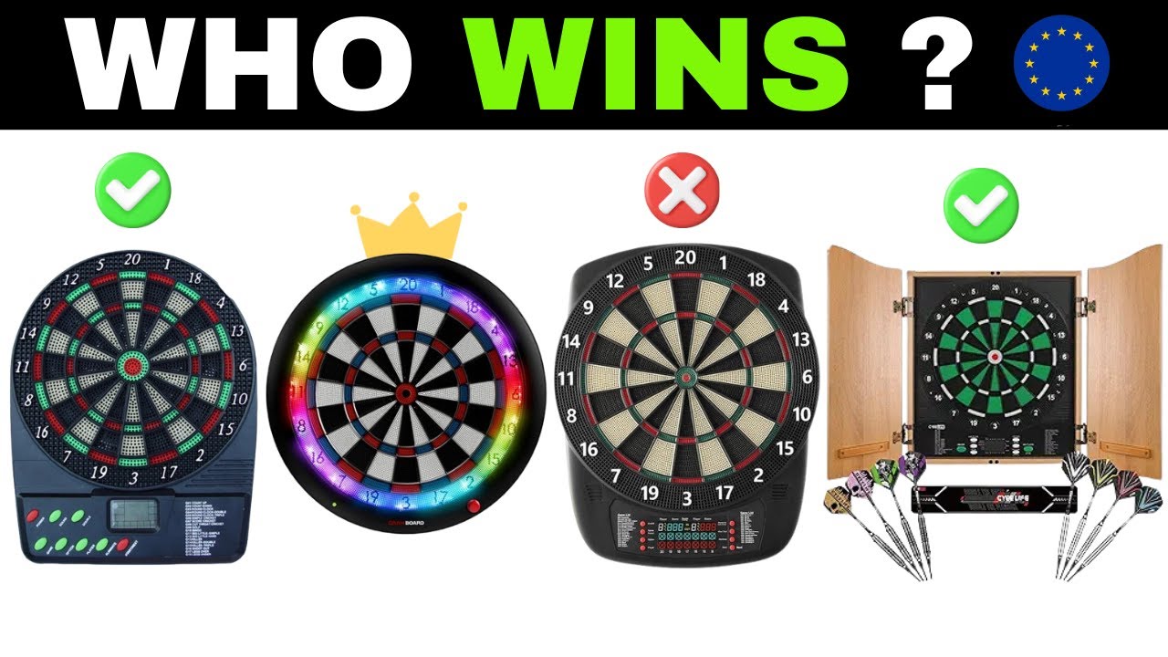 ✅ Top 7 Best Electronic Dart Boards in Europe [2026] 🎯