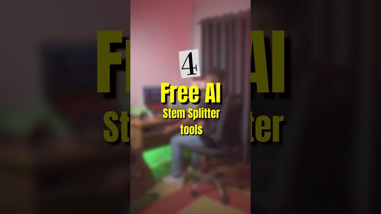 4 AI Stem Splitter tools every musician needs to know #music #ai #stemsplitter