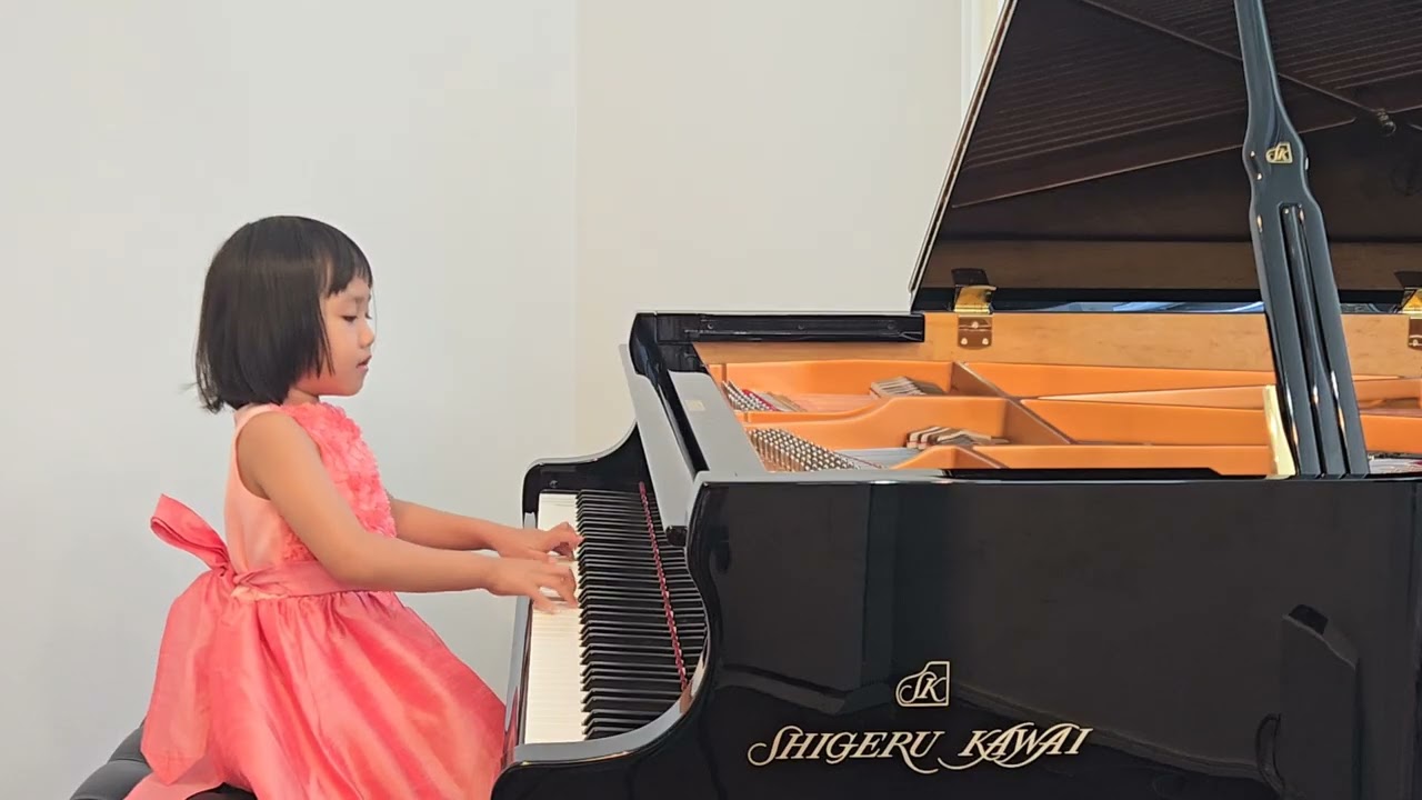 【6歳年長】J.S.バッハ イタリア協奏曲 BWV971 第1楽章 J.S.Bach Italian Concerto in F major BWV971 1st movement 