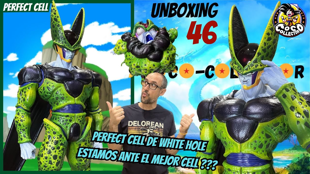 PERFECT CELL WHITE HOLE 1/6 BASE VERSION - UNBOXING 46 Y REVIEW
