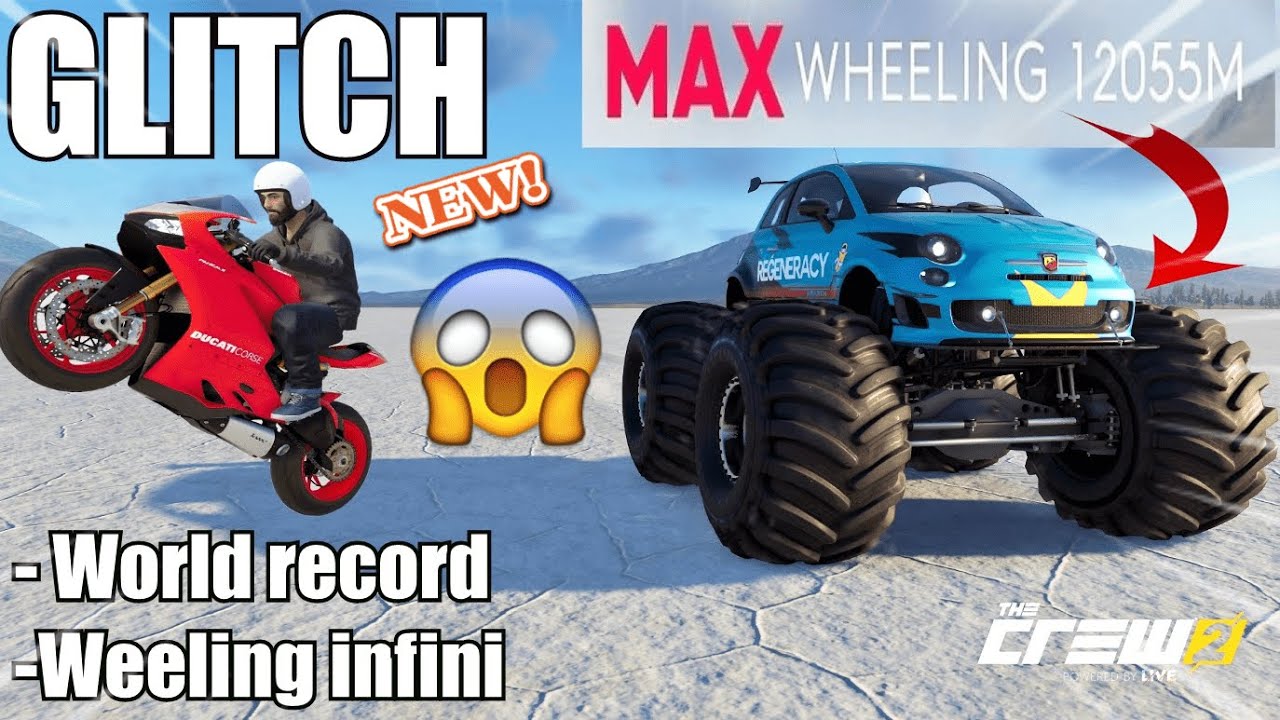 The Crew 2 GLITCH Weeling INFINI + Record  Mondial