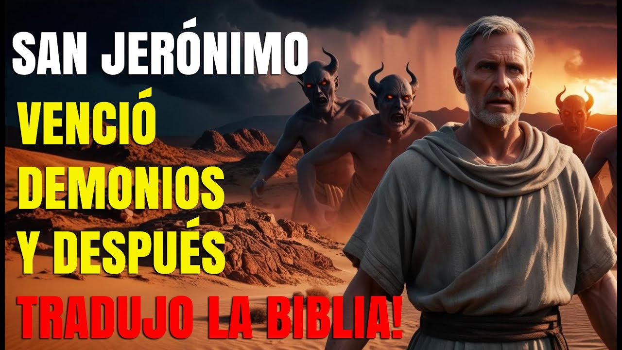 🔥San Jerónimo | El Hombre que Tradujo la Biblia y Luchó Contra Demonios🔥
