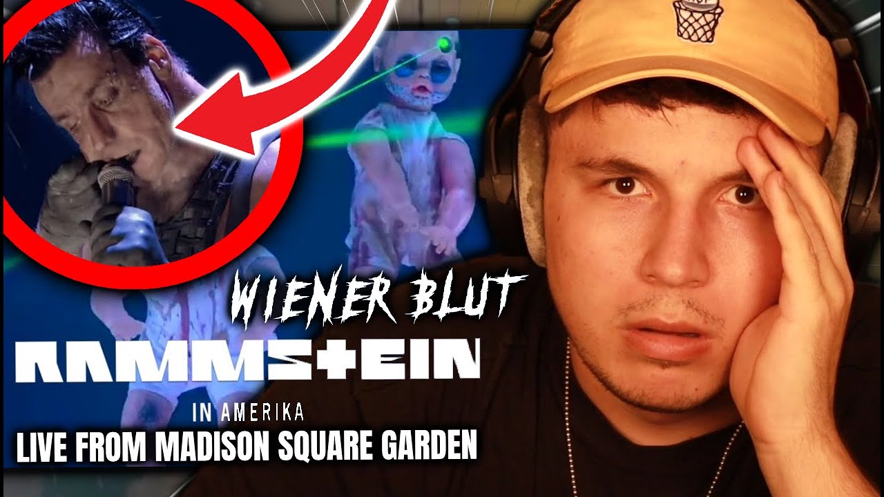 LIVE ist es ja NOCH HEFTIGER😱!!!...Reaktion :  Rammstein - Wiener Blut (Live from Madison Square)