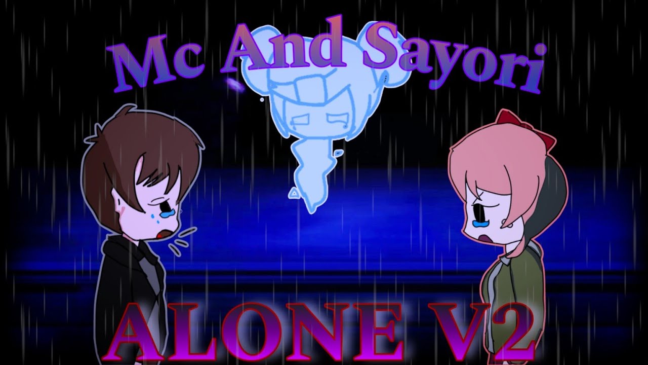 Back To Me.... || Alone V2 But Sayori And Mc Sing is || EXIT MUSIC REDUX - FNF Cover