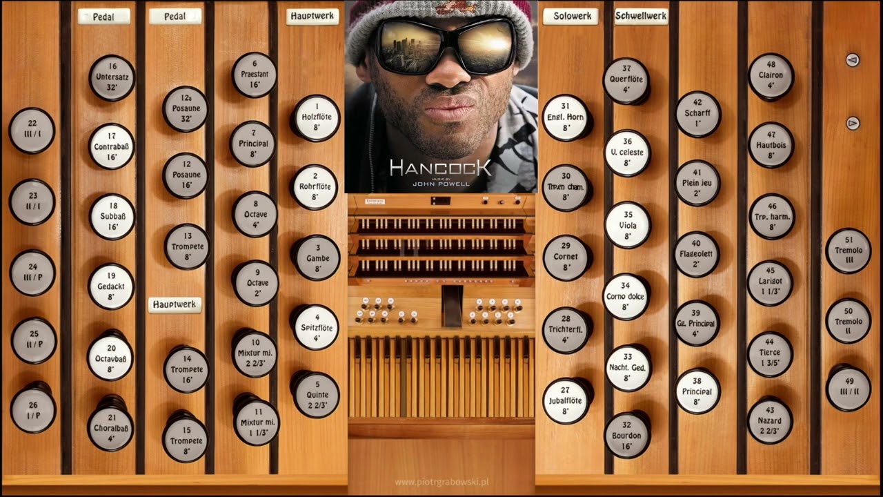 Death and Transfiguration (Hancock)—Organ Cover