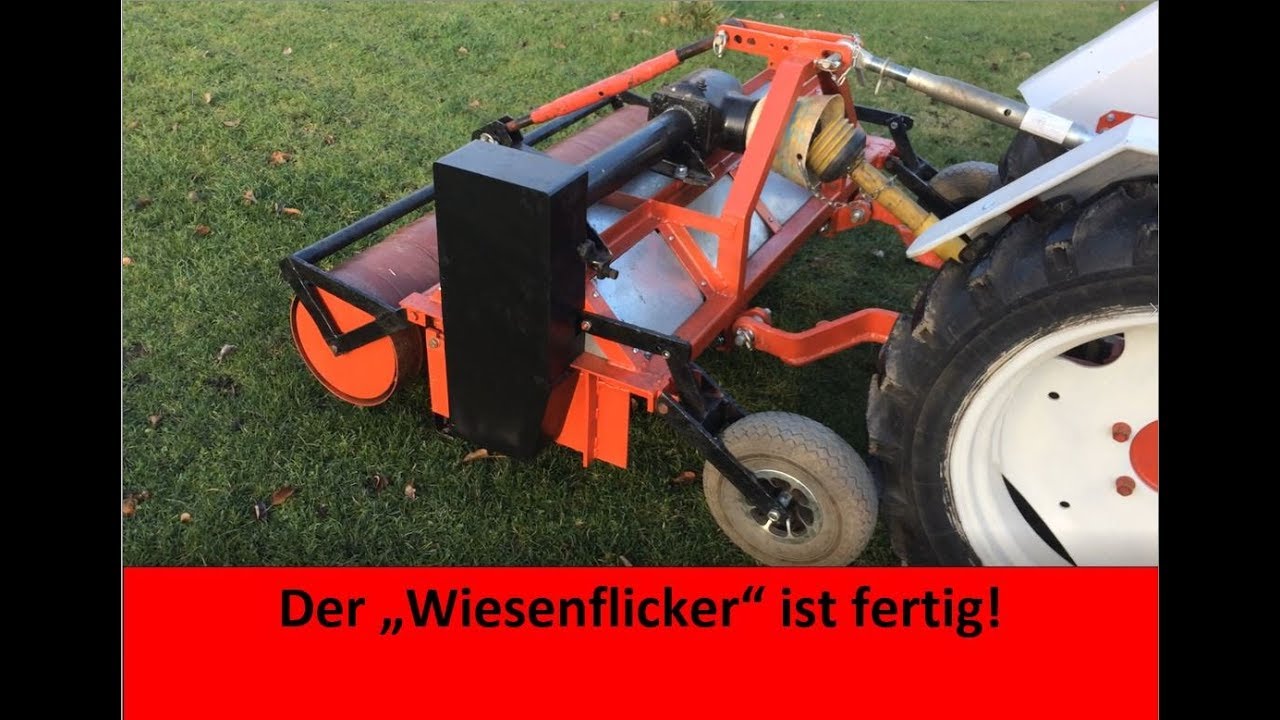 Eigenbau Maschine zur Beseitigung von Wühlschäden | Wildschäden maschinell beseitigen | #6