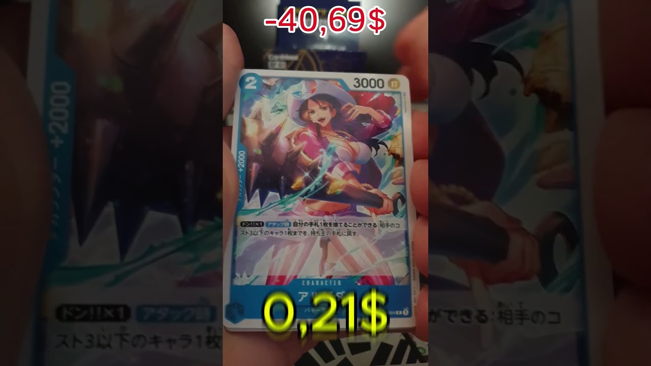 One Piece OP01 Booster Box 1 Unboxing &ndash; Pack 21/25 | What's the Value? #onepiece #OnePieceTCG #OP01
