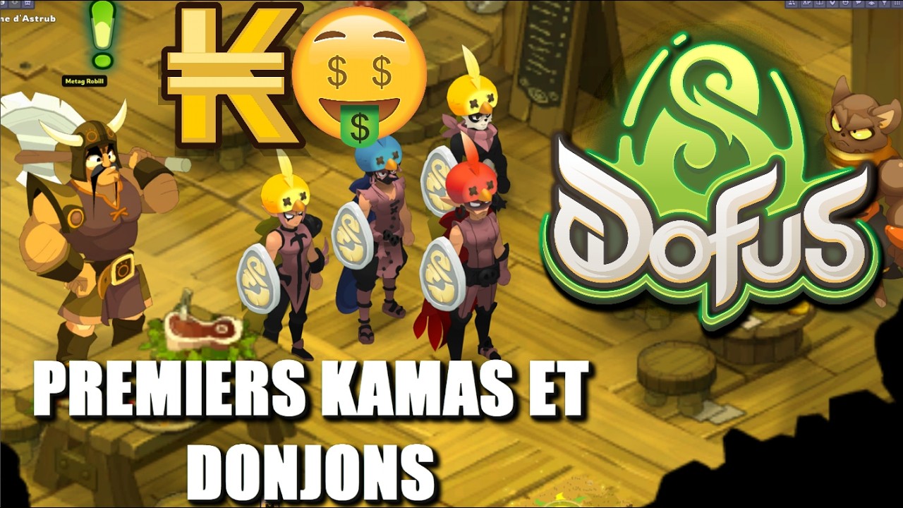 [DOFUS 3] Aventure de Z&eacute;ro #5 Premiers Kamas & Premiers Dj (Tour du Monde)