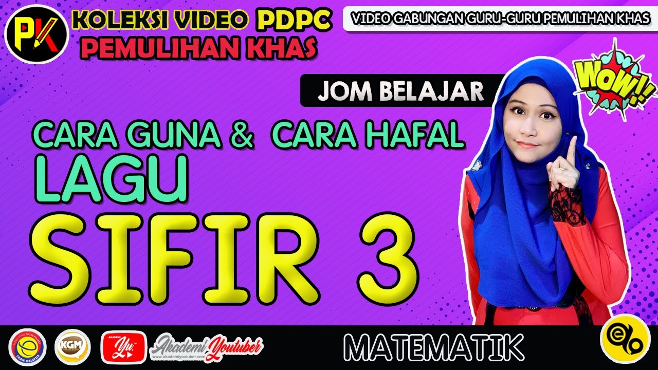 CARA HAFAL DAN GUNA LAGU SIFIR 3