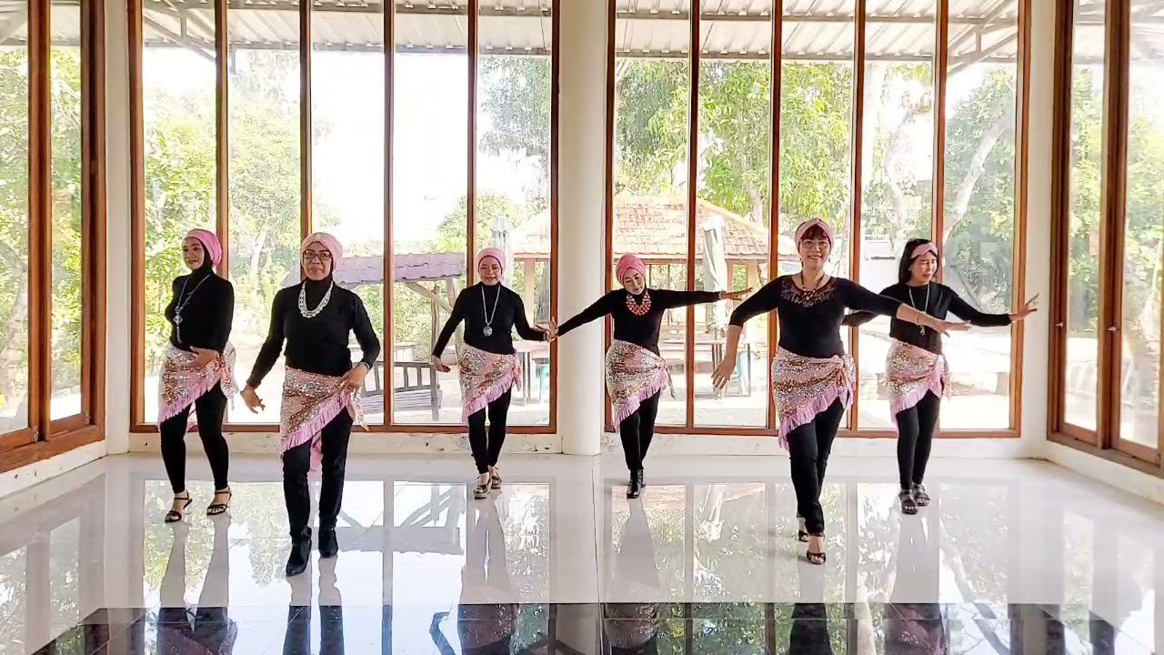 Jauh Disayang Line Dance // Demo by Sanggar Tamara