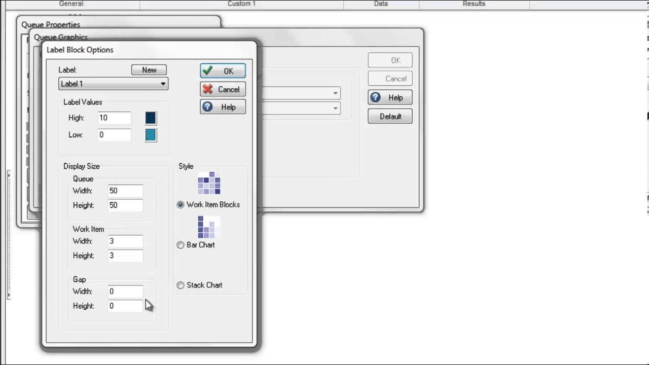 Queue Visualization Feature Demo in SIMUL8