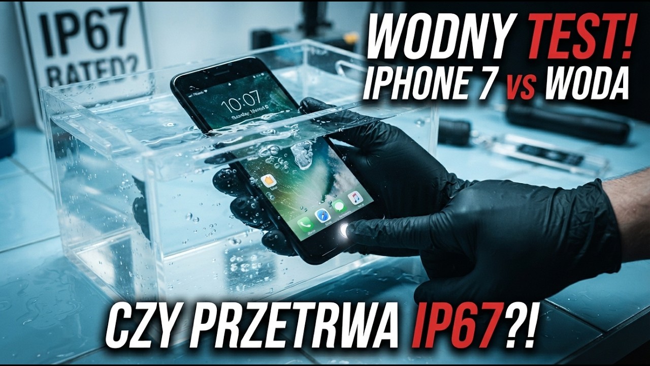 iPhone 7 - Test wodoodporności
