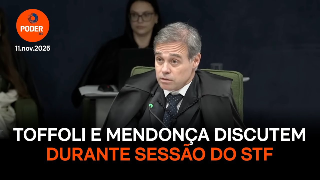 Toffoli e Mendonça discutem durante sessão da 2ª Turma do STF