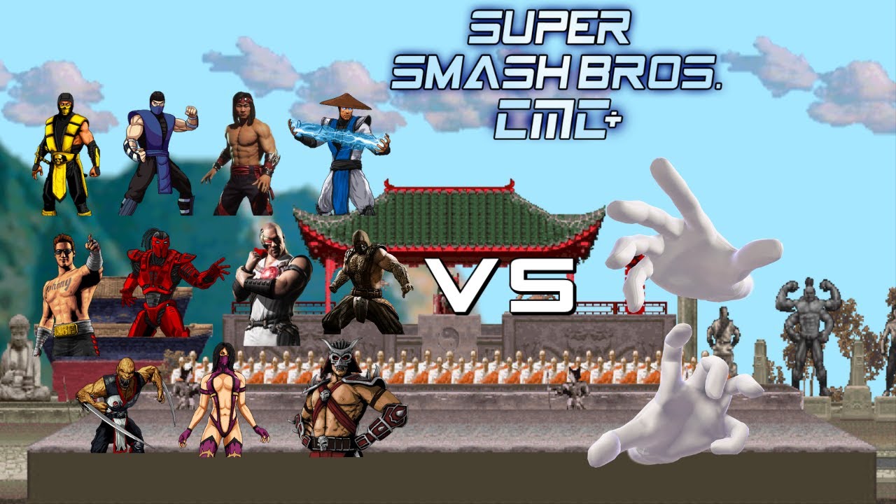 Super Smash Bros Crusade CMC+ V8 - Mortal Kombat Characters VS. Master and Crazy Hands