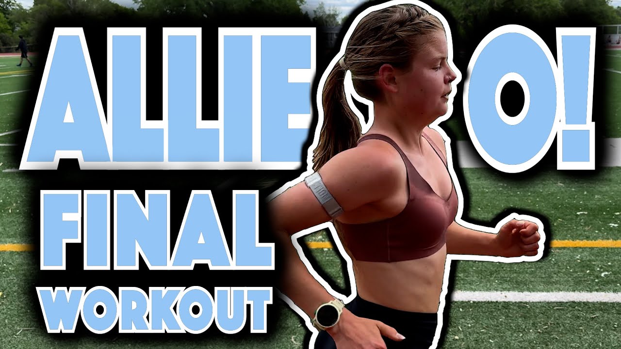 Allie Ostrander's Final Workout At Altitude