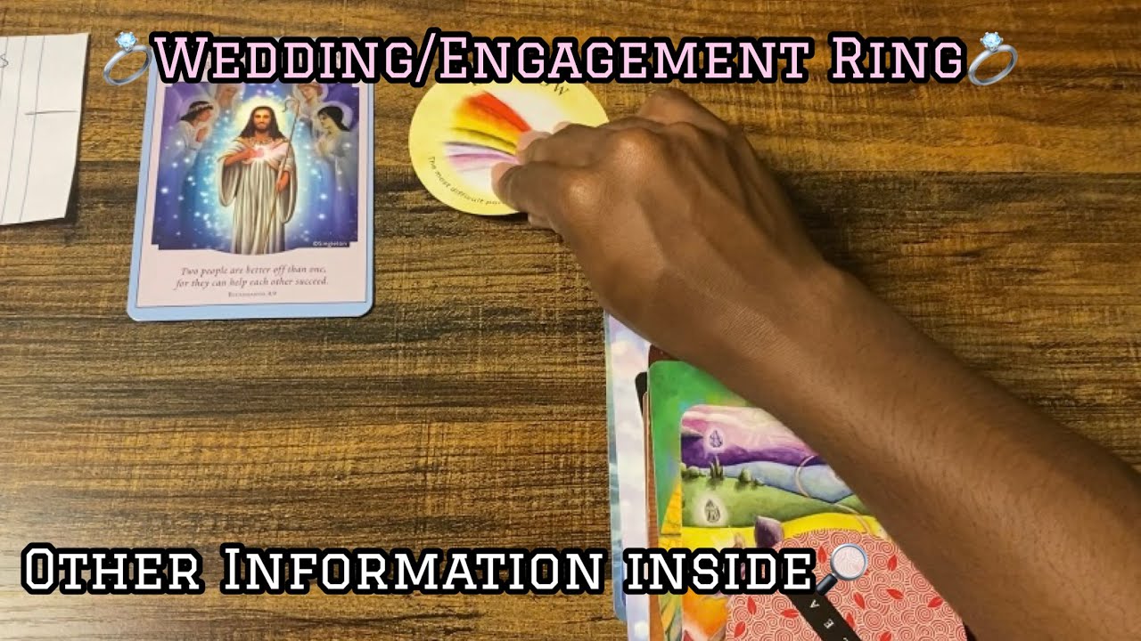 (Pick a card) Future Spouse/Partner Reading: Wedding/Engagement Ring💍 Other Information Inside💌