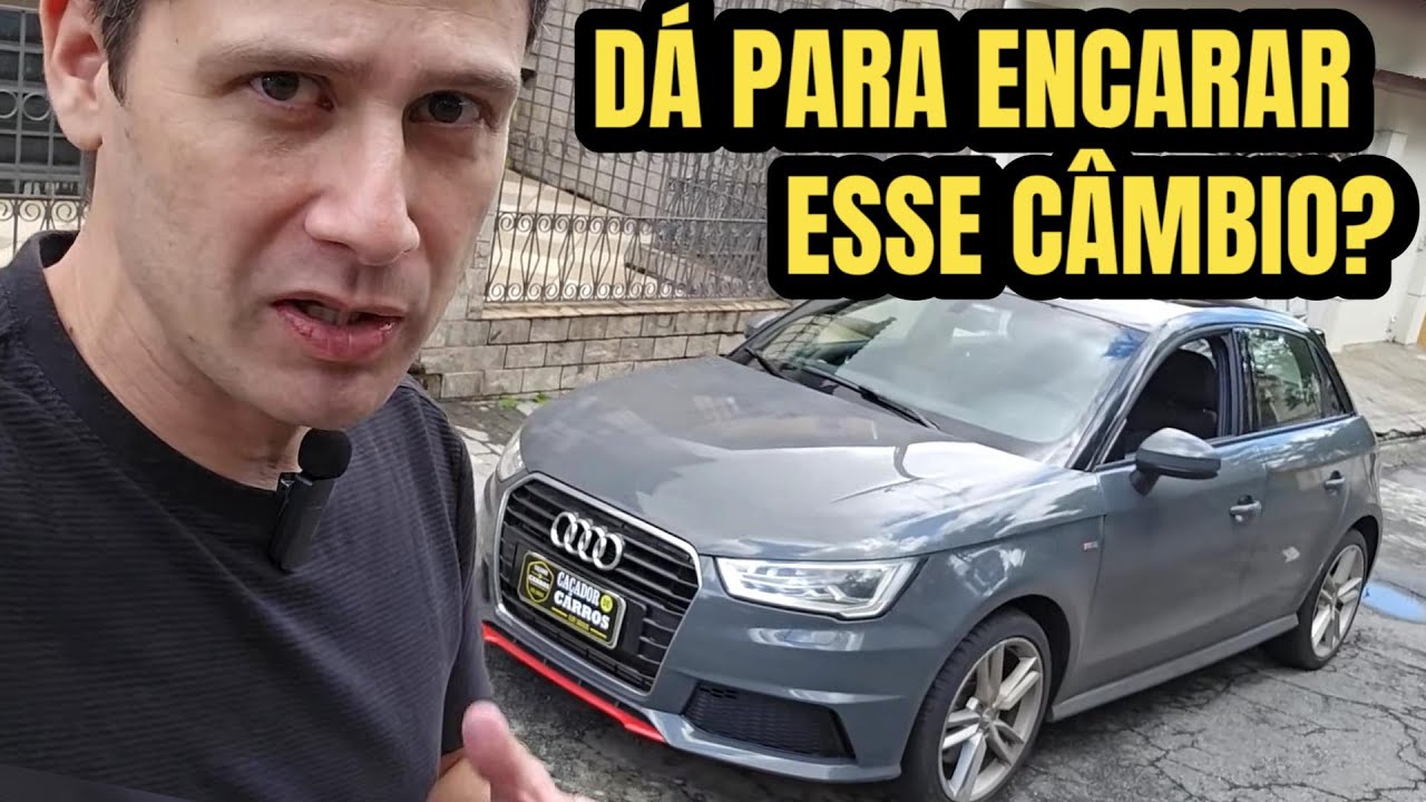 Audi A1 com câmbio polêmico, vale a pena? Esse ainda tem motor 1.8 com 192 cv // Caçador de Carros