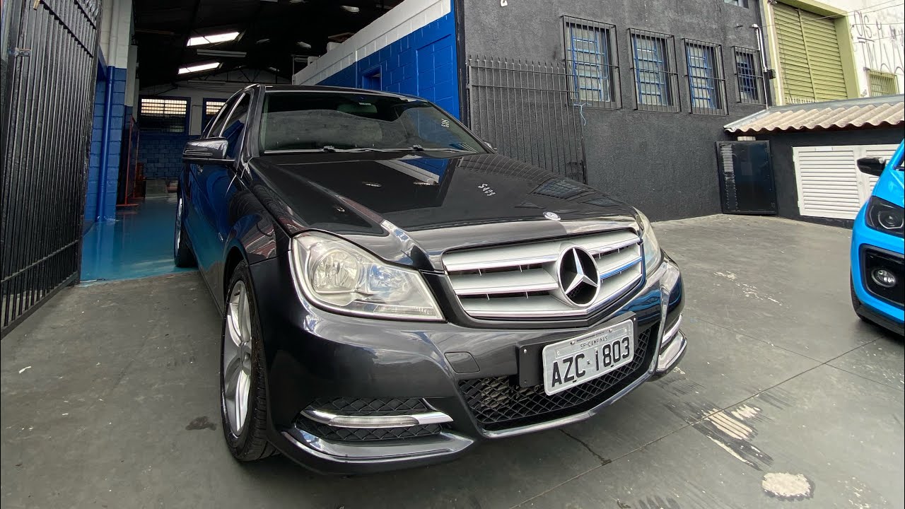 DIFUSOR + DOWNPIPE NA MERCEDES C180 - Ronco assustador e a turbina piando muito!