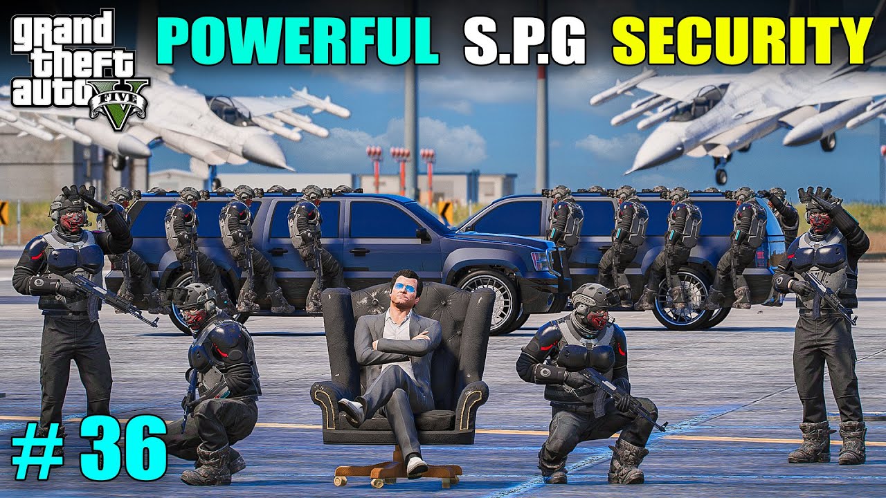 MOST POWERFUL S.P.G SECURITY FOR MICHAEL | GTA V GAMEPLAY | CLASSY ANKIT