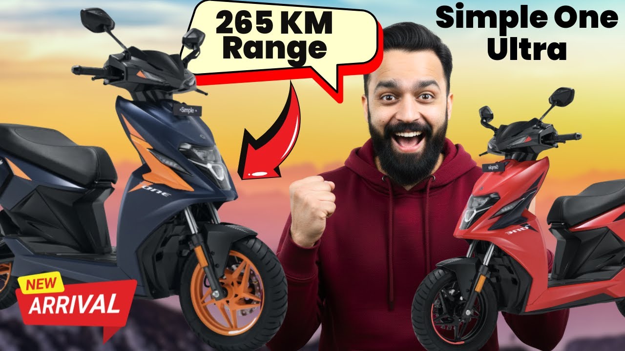 265 KM Range Simple One New Electric Scooter Launched | PVJ Educational