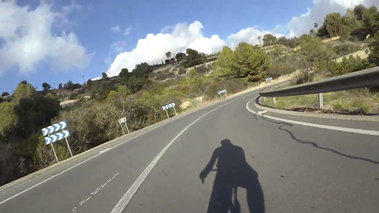 downhill Pedramala-Calpe