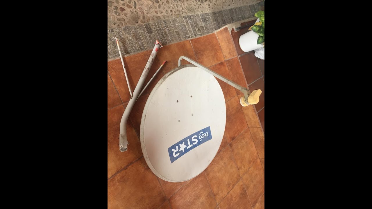 instalcion de una Antena Satelital TIGO STAR(DTH)